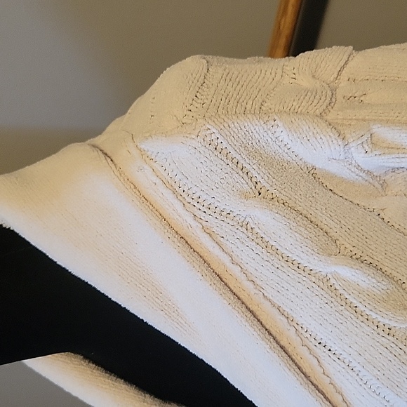 Lord & Taylor Chenille Cozy Cable Shawl Collar Robe - Picture 3 of 7